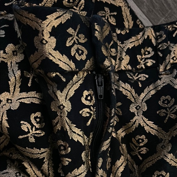 Old Navy Black and Gold Geometric Straight Leg Jumpsuit - Picture 12 of 16